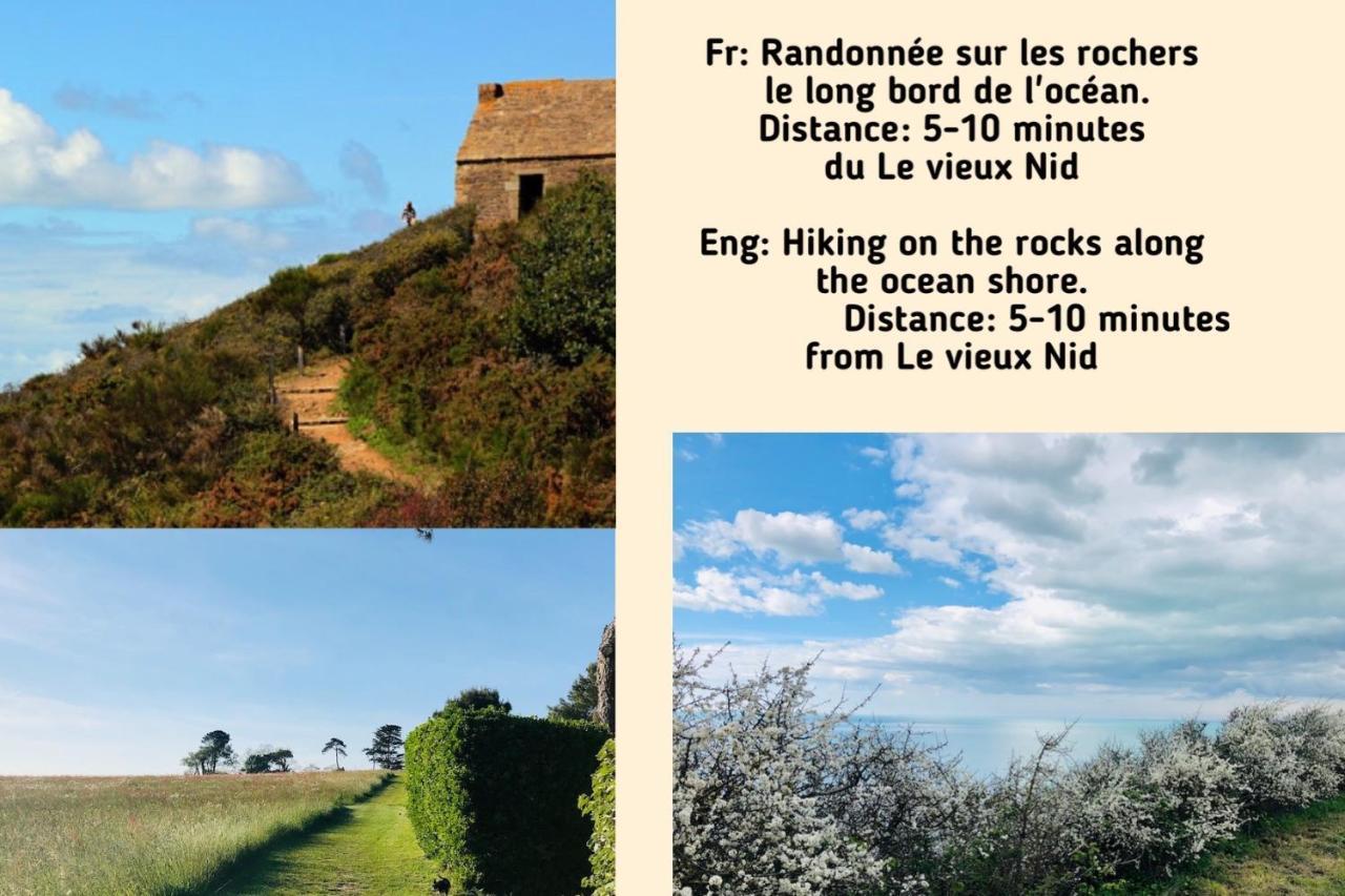 "Le Vieux Nid" Villa Carolles Exterior foto